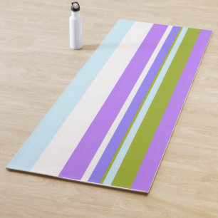 MAZIPOODLES Stripes Spaghetti 14 Yoga Mat