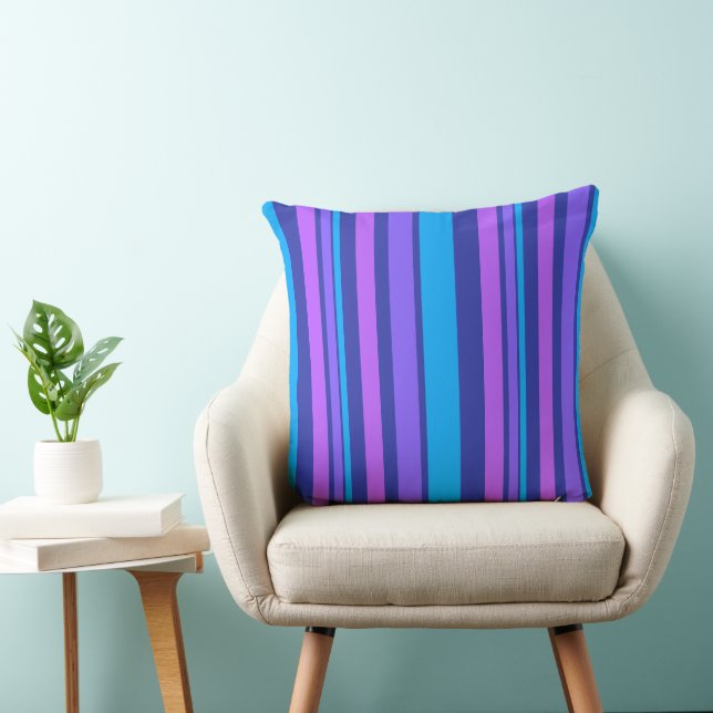MAZIPOODLES Stripes Spaghetti 32 Cushion (Chair)