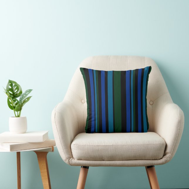 MAZIPOODLES Stripes Spaghetti 36 Cushion (Chair)
