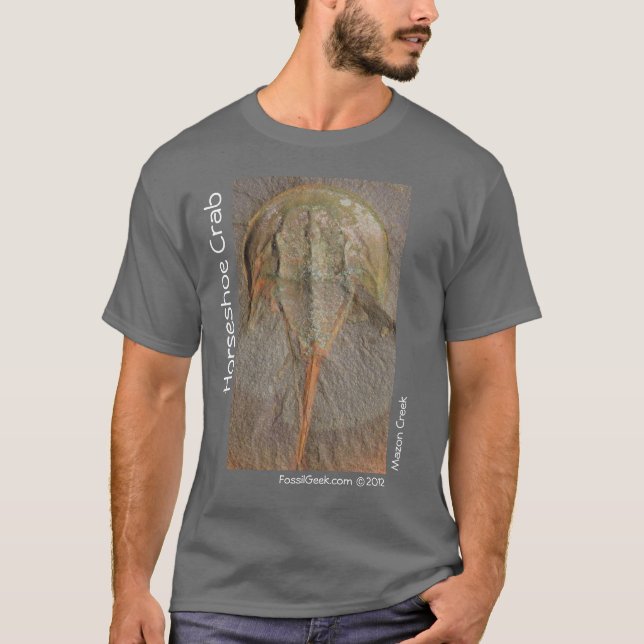 Mazon Creek "Horseshoe Crab" T-Shirt (Front)
