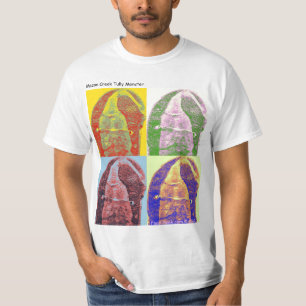 Mazon Creek Tully Monster Fossil "Pop Art Tee" T-Shirt