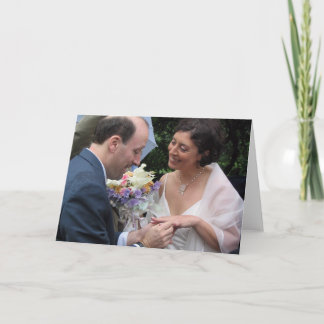 Mazza/Chimene wedding #2 Thank You Card