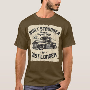 mb 1997 Vintage Truck Birthday Built Stronger To L T-Shirt