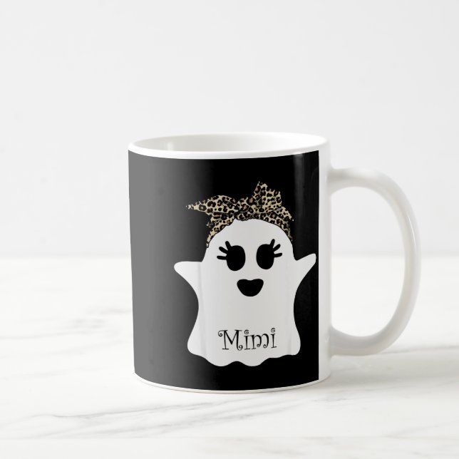 Mb Soky Mimi Ghost Bandana Boo Halloween Family Ma Coffee Mug (Right)