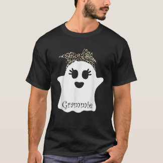 mb Spooky Grammie Ghost Bandanna Boo Halloween Mat T-Shirt