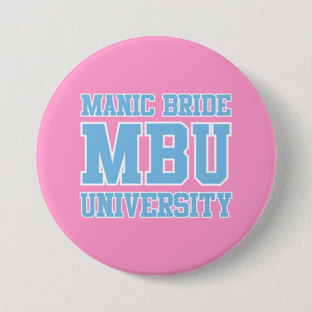 MB University Button (Pink) (Front)