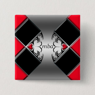 mba 15 cm square badge