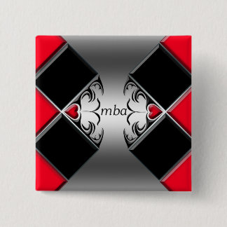 mba 15 cm square badge