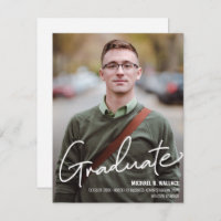 MBA business Graduate Custom photo name 