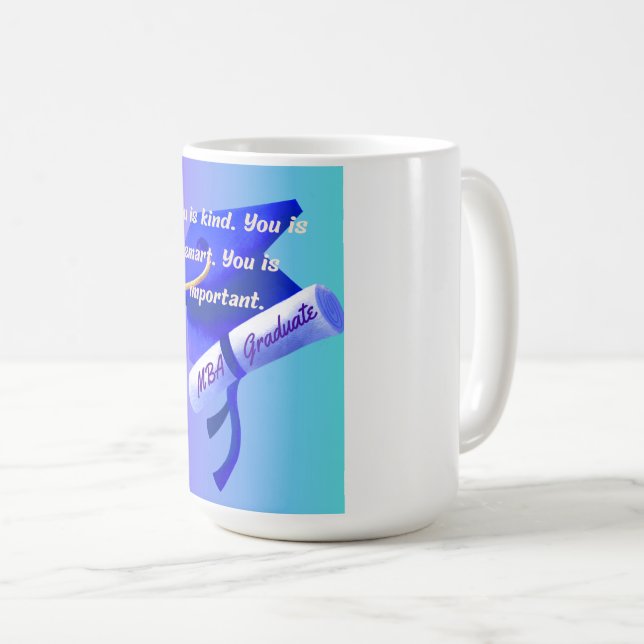 MBA Gift Coffee Mug (Front Right)