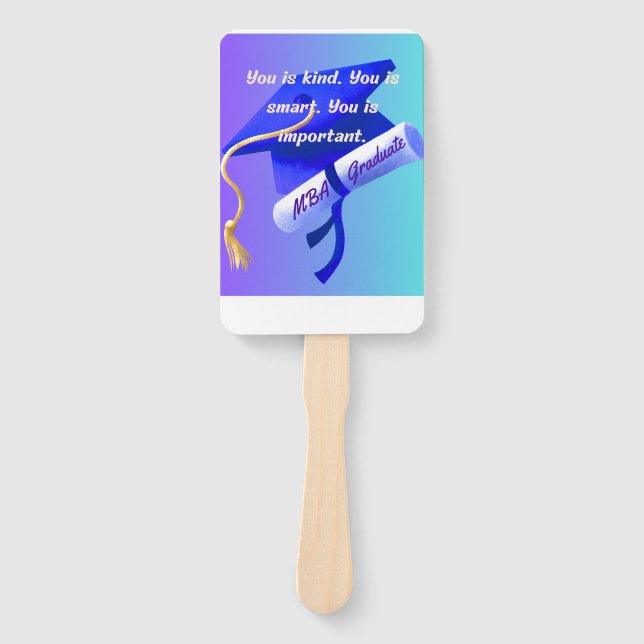 MBA Gift Hand Fan (Front)