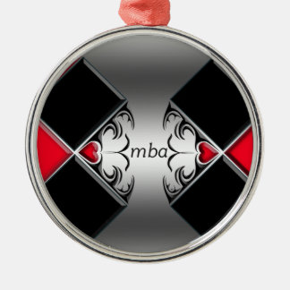 mba metal tree decoration