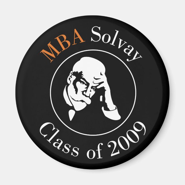 MBA Solvay - Class of 2009 Magnet (Front)