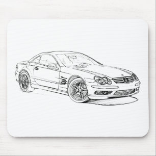 MBAMG SL55 2006 MOUSE MAT
