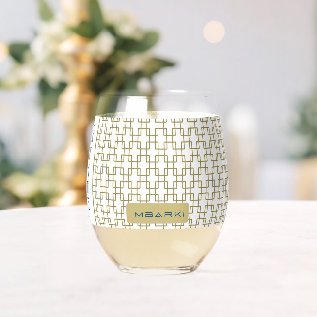 MBARKI  STEMLESS WINE GLASS (Insitu (Wedding))