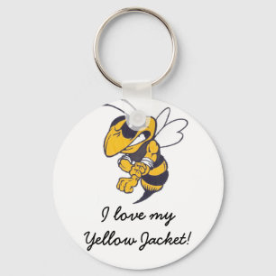 Mbrfl Yellow Jackets Under 10 Key Ring