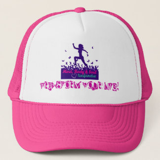 MBST Pink Trucker Hat- Transform Your Life! Hat