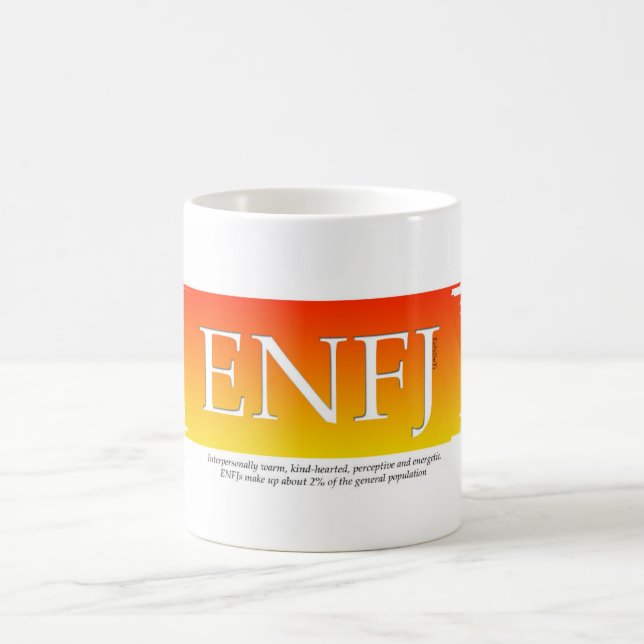 MBTI ENFJ Coffee Mug (Center)