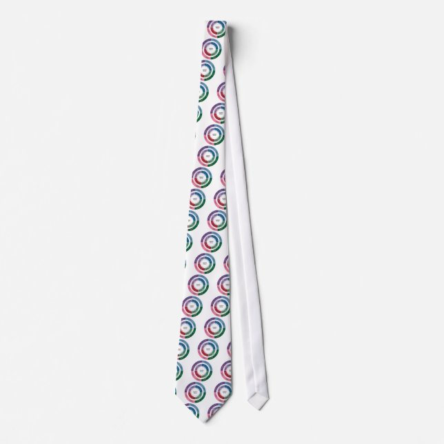 MBTI Personality: Cognitive Function Chart Tie (Front)