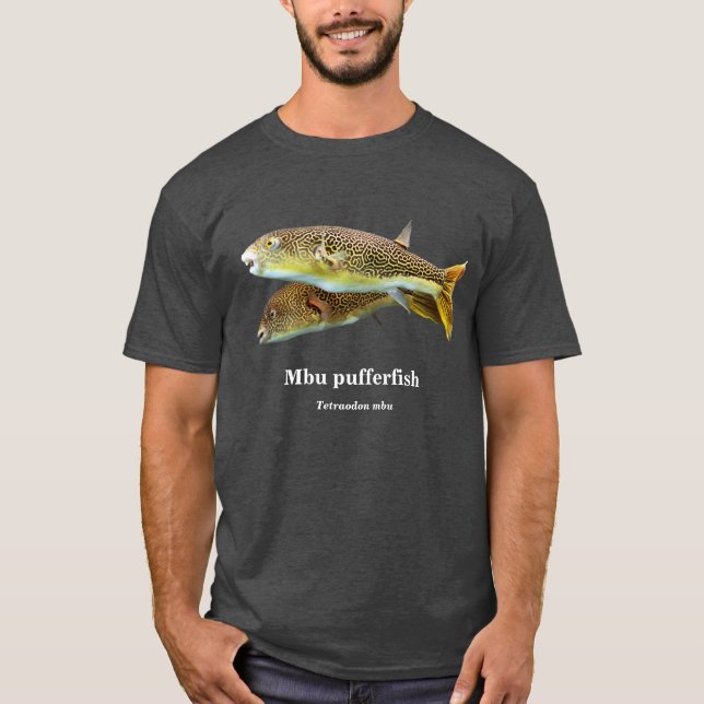 Mbu pufferfish , Tetraodon mbu T-Shirt (Front)