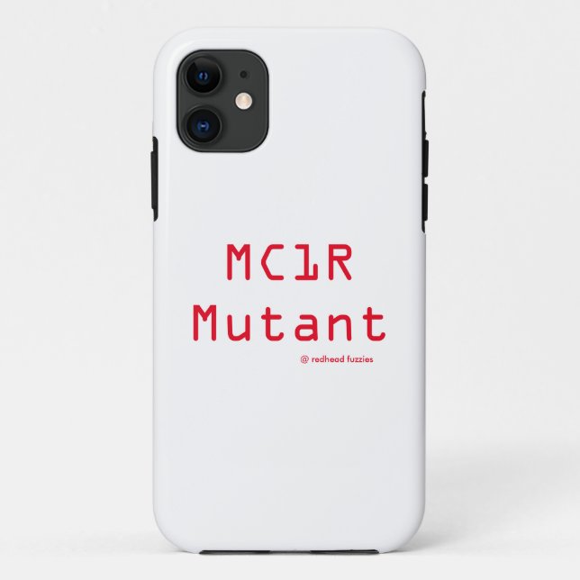 MC1R Mutant Phone Cover (Back)