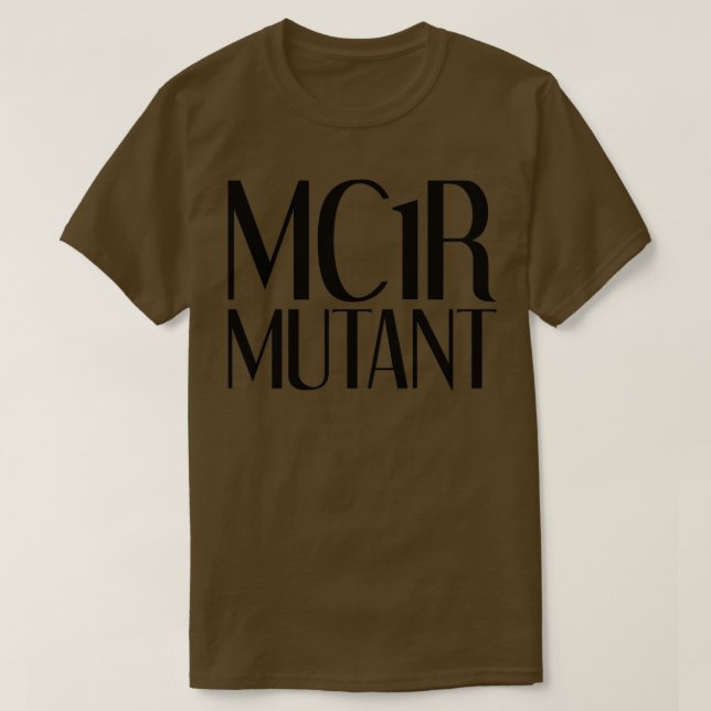 MC1R Mutant Redhead 3 T-Shirt (Design Front)