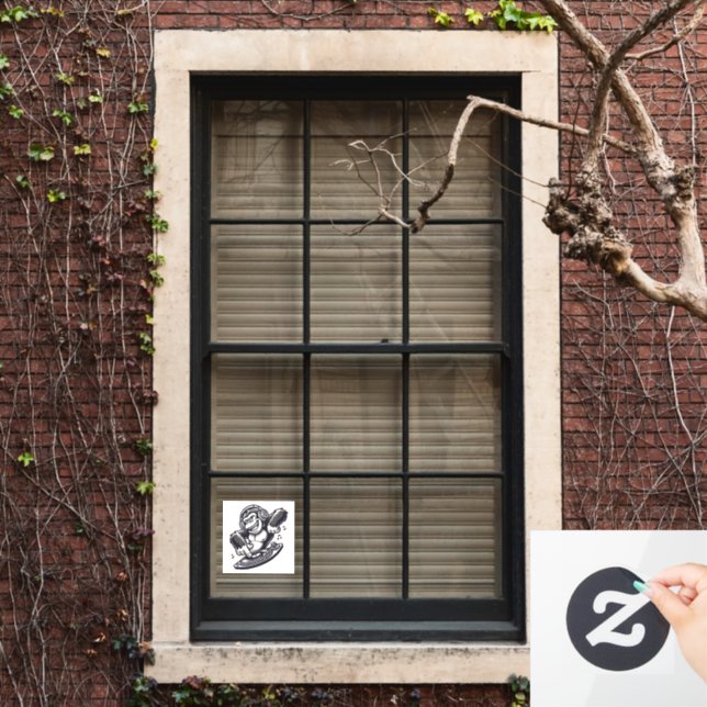 MC Go Rilla Window Cling (Home Window)