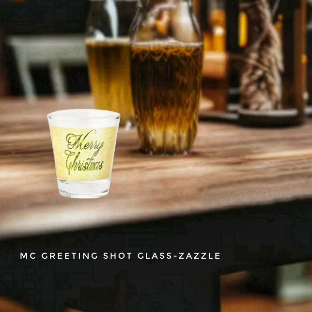 MC Greeting Shot Glass (Creator Uploaded)
