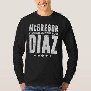 Mc Gregor Vs Diaz Match Of All Matches Mma Guard P T-Shirt