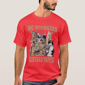 MC Whiskers Backyard Yapper Bootleg girl T-Shirt