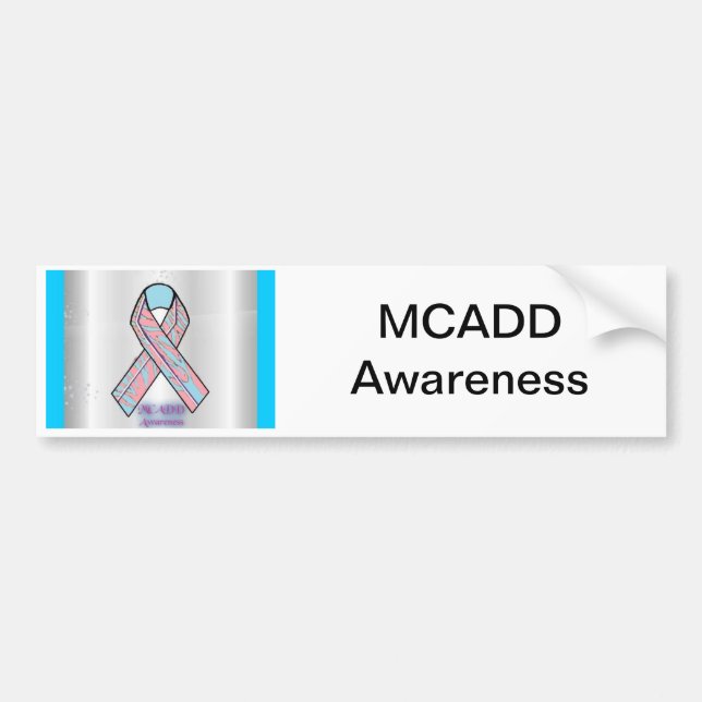 MCADD Awareness bumper sticker (Front)