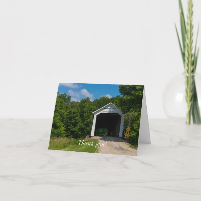McAllister Bridge Thank You Card (Front)