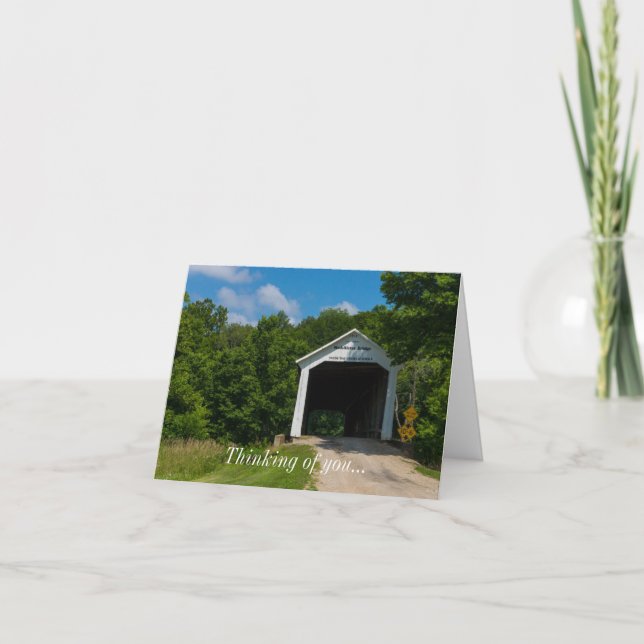 McAllister Bridge Thinking Of You Card (Front)