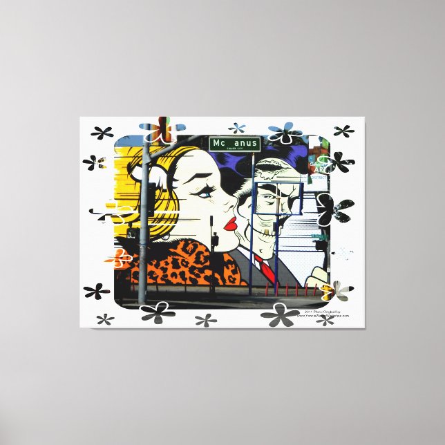 McAnus Street Canvas Print (Front)