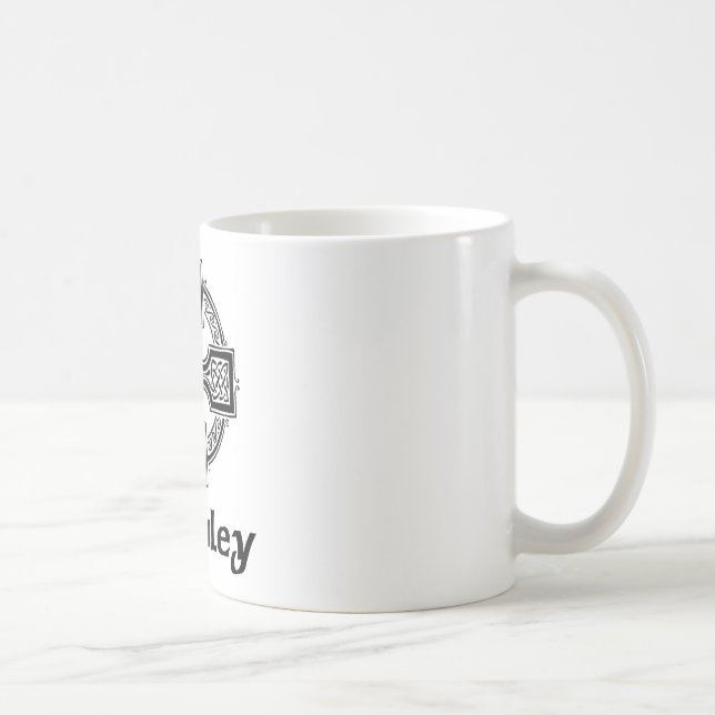 McAuley Celtic Cross Coffee Mug (Right)