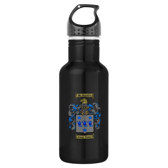 McAuliffe 532 Ml Water Bottle (Front)