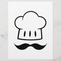 MCBHM CARTOON GRAPHIC LOGO MASTER CHEF HAT BAKER B