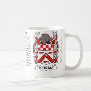 McBride Family Coat of Arms mug