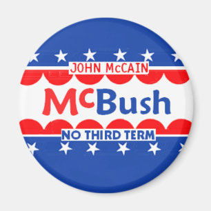 McBUSH NO THIRD TERM Magnet