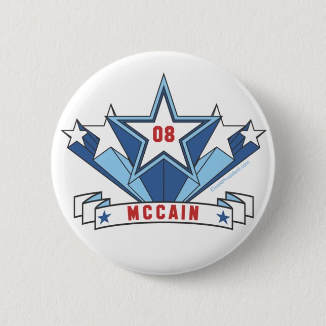 McCain 08 Button (Front)