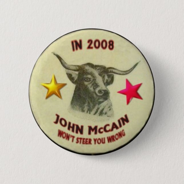 McCain 2008 Button (Front)