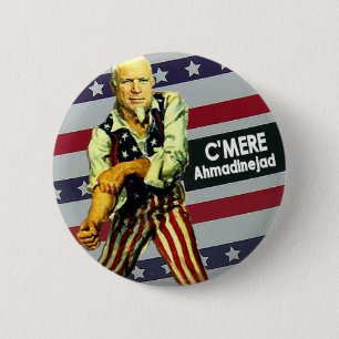 McCain / Ahmadinejad Button