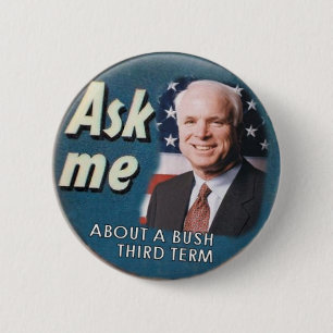 McCain Ask Me  Button
