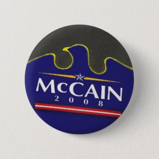 McCain Blue Eagle Button