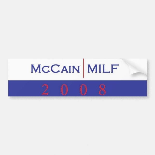 McCain / bumper sticker (Front)