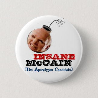 McCain Insane Bomb-Head Button