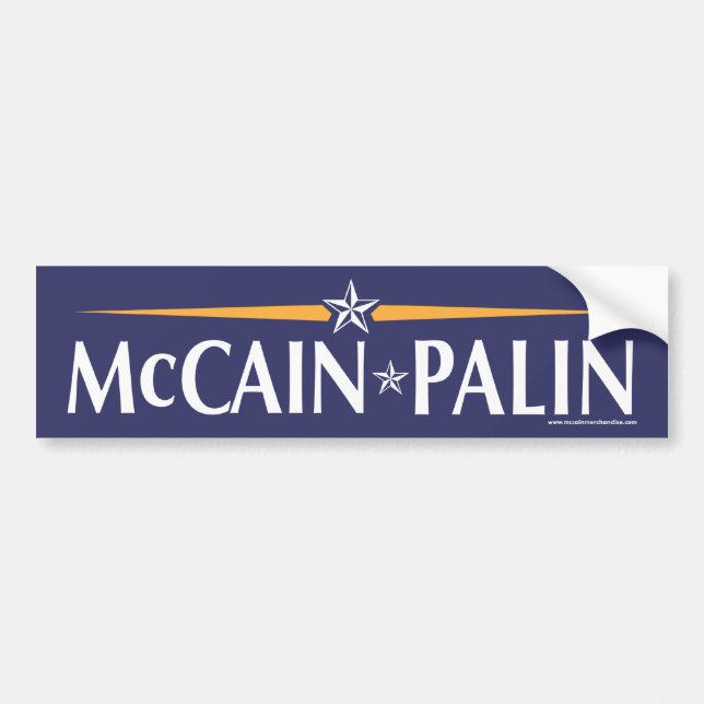 McCain-Palin 08 Bumper Sticker (Front)