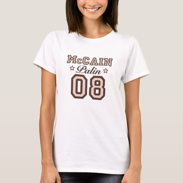 McCain Palin 08 T-shirt (Front)