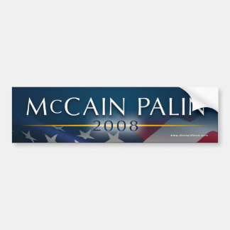 McCain Palin 2008 Bumper Sticker