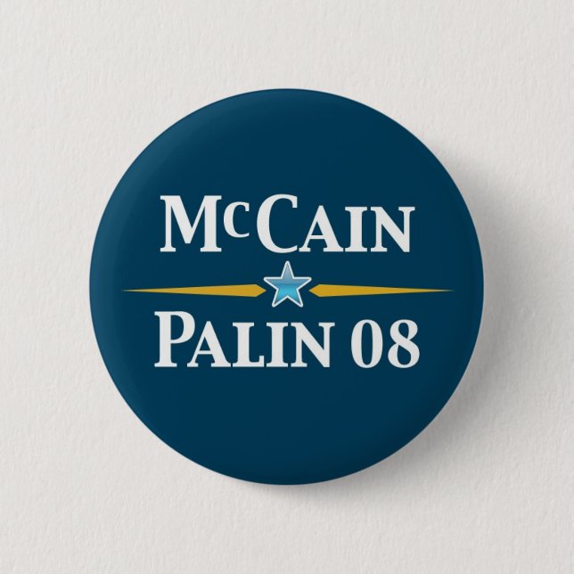 McCain Palin 2008 button (Front)